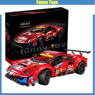 42125,488 GTE Car Building Blocks Technic 'AF Corse #51' Toys Gifts for Boys