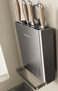 全新  吸嘴型 不鏽鋼刀架