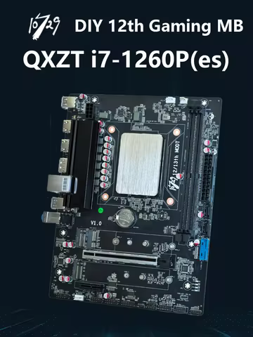 10729 DIY Gaming MB with Onboard 12C16T DDR4 Desktops 1260P