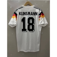 1990-Germany MATTHAUS KLINSMANN Top Quality Retro Football Jersey custom fans T-shirt