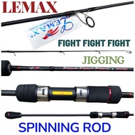 LEMAX FIGHT FIGHT FIGHT JIGGING SPINNING AND CASTING JIGGING FISHING ROD