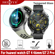 2 ชิ้นกระจกนิรภัยสำหรับ for huawei watch GT 4 46mm 41mm GT 2e 46mm/GT 2 Pro ป้องกันหน้าจอ 9 h 2.5d smart watch สำหรับ GT 2e/GT 2 46MM/GT 46MM/gt2 pro ป้องกันฟิล์มแก้ว