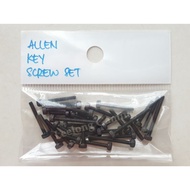 TAMIYA Imitation Allen Key Screw Set (20mm, 16mm, 12mm & 8mm)