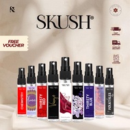 [ 95 BAU ] SKUSH PERFUME 6ML For Women Men Minyak Wangi Berkualiti Tahan Lama Extrait De Parfum