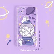 扭蛋機兔子透明軟殼iPhone 12 iPhone 11 X XR XS Max 7P 8P SE2手機殼case Pro Max, Pro, Mini