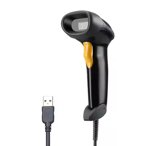 Eyoyo EY-H2 Handheld 2D Barcode Scanner USB Wired Automatic Scanning QR Code&PDF417&Data Matrix, Bar