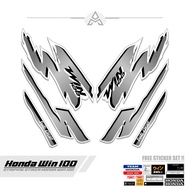 STRIPING HONDA WIN / MTF 63 / 1984 1985 1986 1998 1999 2000 2001 2002 2003 2004 2005 / SETIKER / STI