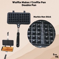 (READY) WAFFLE PAN WAFEL MAKER CETAKAN WAFEL CROFFLE PAN TEFLON - MYOSOTIS7