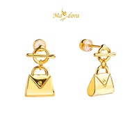 MASDORA 999 Gold Earrings Earring Subang Emas - Golden Bag (EMAS 999/24K)