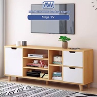 [Surabaya Express]TV Table Wooden TV Table Minimalist TV Table Wooden TV Table TV Shelf TV Cabinet T