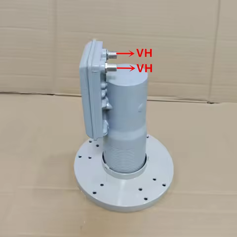 Satellite Full HD LNB C Band Twin Output LNBF Inside 5G Filter L.O 5150MHz