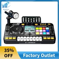 Children Simulation Multifunctional DJ Mixer Controller DJ Player Built inMic