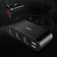 Bộ Chia Tẩu Sạc YANTU B08 Gồm 3 Tẩu Cắm Sạc Và 2 Tẩu USB