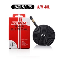 KENDA 26 Camera 26x1.5-1.75 Inner Tube Schrader Presta Bicycle Inner Tube 26 Mountain Bike Tubes Tir