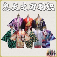 Demon Slayer Shinazugawa Sanemi Style 3D Printing Japanese Kimono Haori Yukata Cosplay Fashion Summe