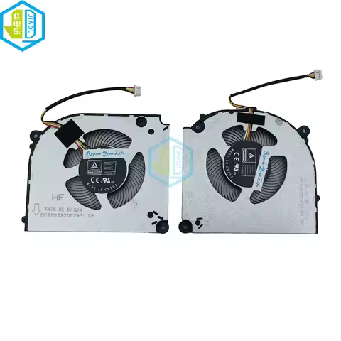 Notebook CPU GPU Fan Cooling For Machenike MKNP71HP F117-7B MKNP55HP F117-7Plus L17 Gen 11 12 DC5V C