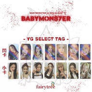 YG Fairy Tree BABYMONSTER-Mini Album'babymons7er'yg Channel TAG Bonus