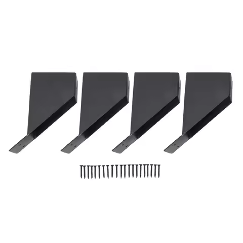 4Pcs Pergola Bracket Galvanized Drainage Hole Design 45 Degree Angle Pergola Reinforcing Bracket For