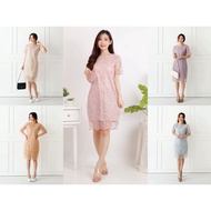 LALA Bridesmaid Party Dress Women's tile tille Dress for Christmas Church Worship