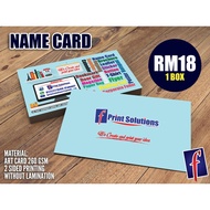 Name Card - Business Card - Murah -  FREE Box Name Card