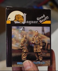 絕版-Jaguar-GD-48001- 1/48-WWII Regia Aeronautica Italian Air Force Pilots-2 figures-made in the USA-r
