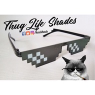 Thug life Shades Eyeglass Sunglass /deal with it sunglasses /mosaic pixel