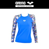 ARENA WOMEN LONG SLEEVE RASH GUARD เสื้อว่ายน้ำ AO8W11