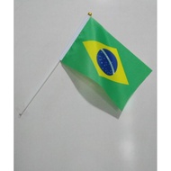 BRAZIL national hand flag