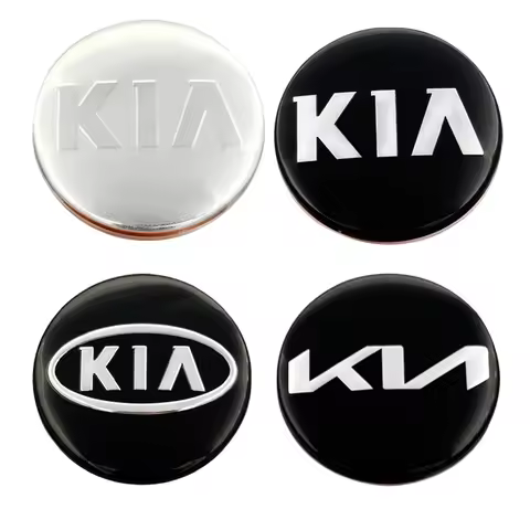 4 pieces of 58mm For Kia wheel hub cover logo Serato Sportage Freddy K2 K3 K5 Smart Run tire cover w