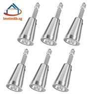 Upgraded 6mm Hex Shank Wire Stripping and Twisting Tool for Drill, Wire Twister Connector(6Pcs) for 