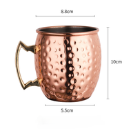 410/530mL Stainless Steel Copper Plated Coffee Mug Beer Mug Beer Cup Tumblers Mushroom Mug Wiskey Mu