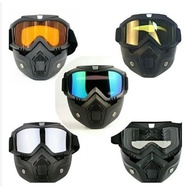 Grosir Goggle Helm Masker Set Paintball Airsoftgun Trail Cross