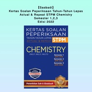 【Sasbadi】Kertas Soalan Peperiksaan Tahun-tahun Lepas STPM Chemistry Actual & Repeat Semester 1,2,3 E