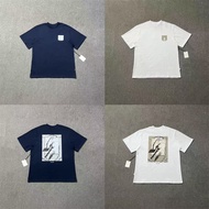 Aime Leon Dore New Sketch Print Loose Casual Summer Cotton Short-sleeved T-shirt For Men And Women