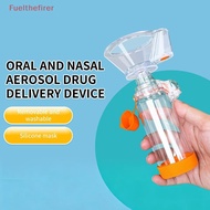 （Fuelthefirer） Universal Nebulizer Spacer Inhaler Kit with  Cup for Children Adults Babies Home Use 