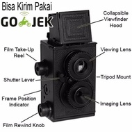 (Dijamin) [MG]Fotodiox DIY Lomo Camera Twin Lens Reflex TLR Camera Kit