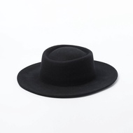 Australian Wool Black Fedora Hat Women Men Wide Brim Panama Hat Crushable Boater Hat Wedding Party C