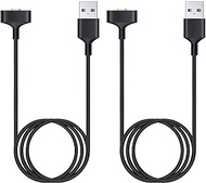 CAVN 2-Pack Charger Cable Compatible with Fitbit Ionic Smart Watch, 3 FT Replacement USB Charging Cable Cord Accessories