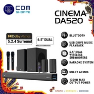 Vinnfier VF Hyperbar Cinema DA520 1300W Dolby Atmos 5.2.4 Soundbar with Bluetooth Karaoke System Spe