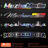 custom nama stiker kaca depan mobil m2 sticker avansa agya jazz granmax l300 new carry canter