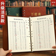 Ferramon Universal Form Book Universal Loose-leaf Registration Book Salary Sheet Inventory Sheet Tim