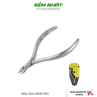 Lẻ Kềm cắt da Tròn INOX Không Gỉ Sét chất liệu inox không rỉ mã N02 thương hiệu Kềm Nhật