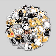 DOODLE CAT STICKER PACK | TUMBLR LAPTOP STICKER | HELMET SUITCASE STICKER