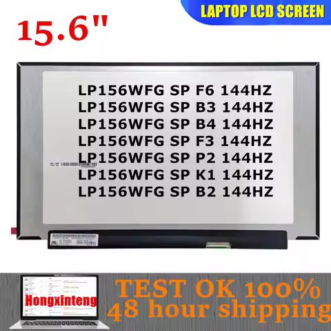 LP156WFG SPB2(SPB3,SPB4,SPF2,SPF3,SPF6,SPP2,SPK1) Original 15.6INCH LAPTOP SCREEN 72%NTSC FOR LG 108
