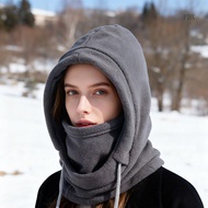 【FDX】 Winter Warm Hat Outdoor Cycling Face Protection Ear Protection Hat Unisex Windproof Headgear C