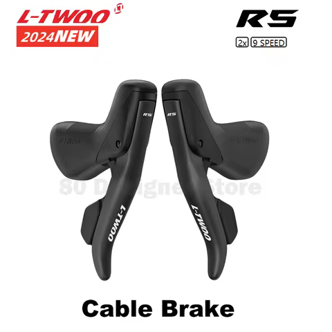 LTWOO R5 2x9 speed Road Bike Shifters Lever Cable Brake Road Bicycle 18s Derailleur, LTWOO R5 set is