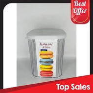 LAVA Canister Multipurpose Plastic Airtight Food Container 2.2 Litre