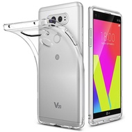 For LG V20 Soft Transparent Silicone Flexible Shockproof TPU Cover Skin Yellowing-Resistant Crystal Clear Jelly Case