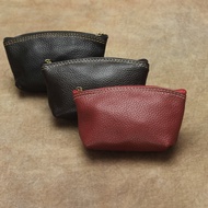 dompet perempuan kecil dompet perempuan Ladies Style Student First Layer Cowhide Mini Coin Purse