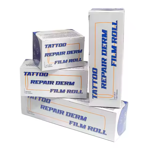 Tattoo Aftercare Film Roll PU Waterproof Breathable Transparent Second Skin Adhesive Protective Band